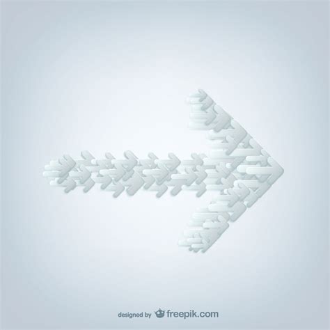 3d arrow print Images - Free Download on Freepik