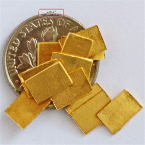 1 Troy Grain Gold Bar Pure 24k Gold