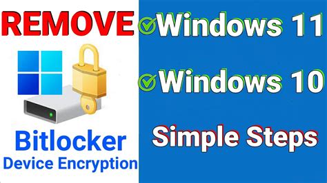 How Remove BitLocker Win 11 的图像结果