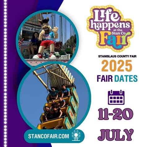 Stanislaus County Fair | 🎉🎡 Exciting News, Fair Fans! 🎡🎉 Mark your ...