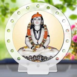 Gorakhnath Car Dashboard Idol, Mahayogi Gorakh Nath White Glossy ...