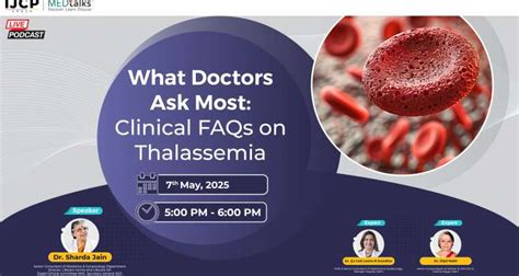 What Doctors Ask Most: Clinical FAQs on Thalassemia | Live Webinar ...