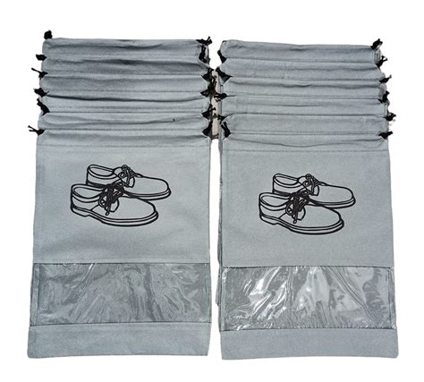 Buy SUPER SONIC - 12 Piece Non Woven Travel Shoe Cover, String Bag ...