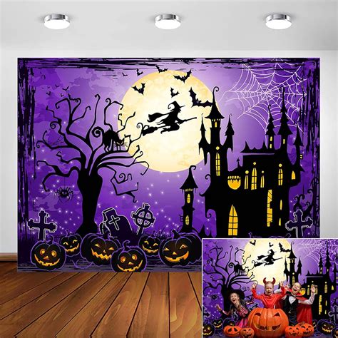 Avezano Purple Sky Halloween Backdrop for Kids Party India | Ubuy