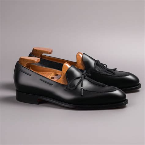 Black Leather Yukon Loafers – Costoso Italiano
