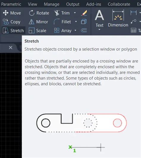 Image result for Autocad Stretch Tutorial