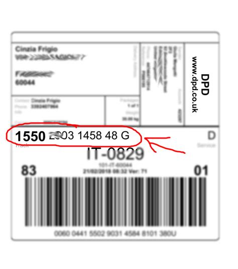 Image result for DPD Tracking Number