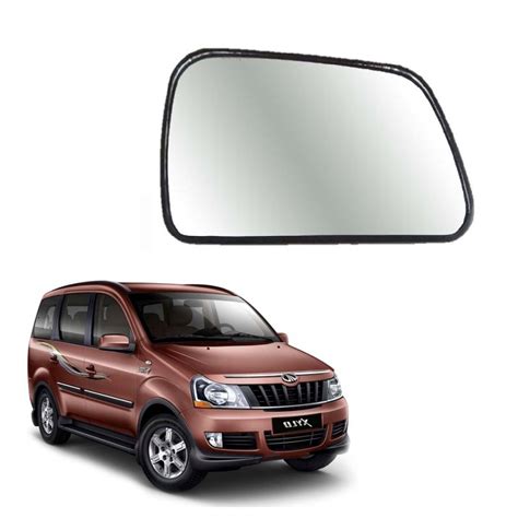 Right Side View Mirror Glass For Mahindra Xylo 2008 To 2019 Model