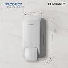 Euronics Manual Soap Dispenser 1000Ml | Wall Mounted Liquid & Gel Soap ...