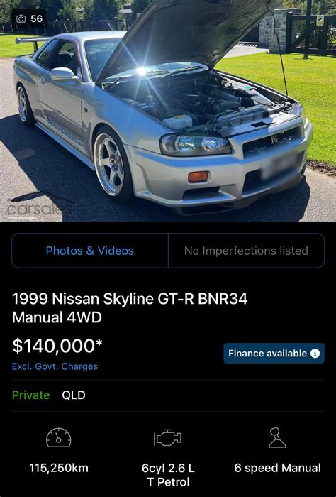 140k for a R34 GTR - The market must be crashing : r/CarsAustralia
