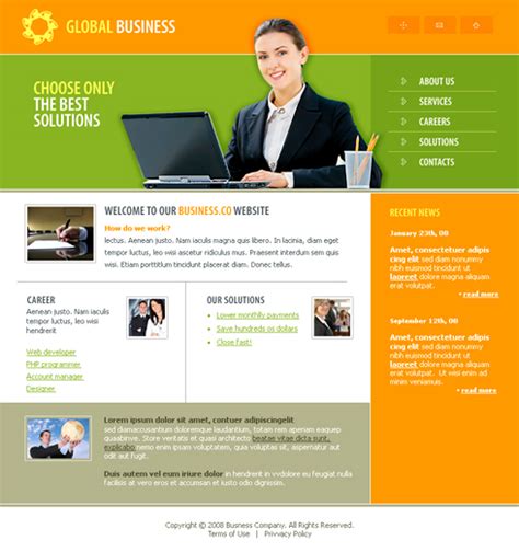 HTML Template Computer 的图像结果