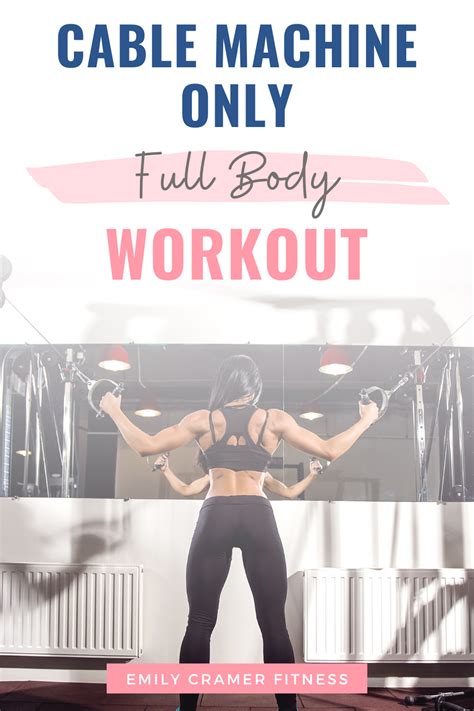 Image result for Cable Machine Workout