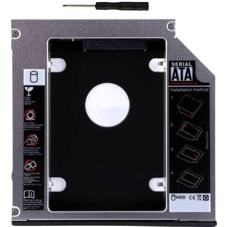 Teratech 9.5mm 2nd Hard Disk Drive Bay Caddy Second HDD Caddy For CD ...