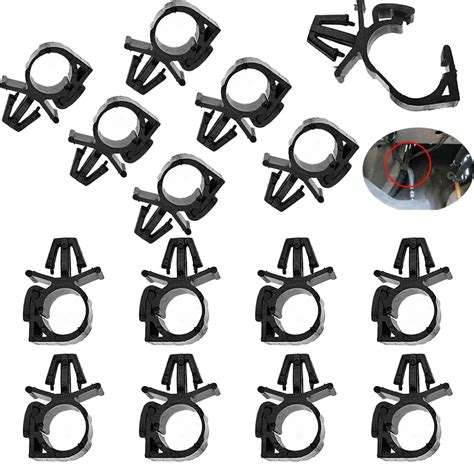 YehVeh 15 Pack Car Wire Clips Wiring Harness Loom Routing Clip Fastener ...