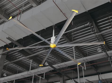 5.2m Hvls Giant Industrial Ceiling Fans for Steel Structure - Ceiling ...