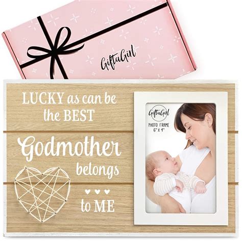 GIFTAGIRL Godmother Gifts from Godchild - Our Beautifully Quoted ...