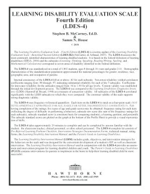 Image result for Learning Disability Evaluation Sheet