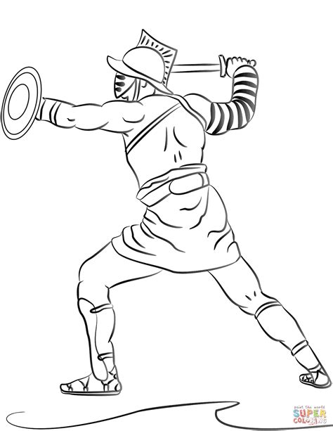 Roman Gladiator Sketch at PaintingValley.com | Explore collection of Roman Gladiator Sketch