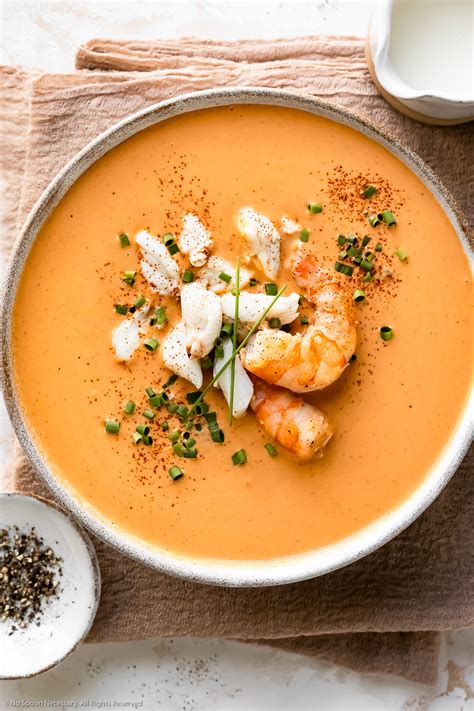 Shrimp and Crab Bisque: A Luscious Seafood Experience - No Spoon Necessary