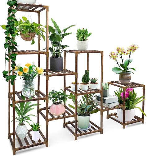 Buy Geegoods Plant Stand for Indoor Plants, Large Multi Tiered Plant ...