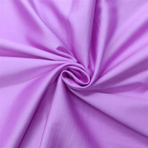 Buy Lilac Solid Cotton Satin Fabric Online – TradeUNO Fabrics