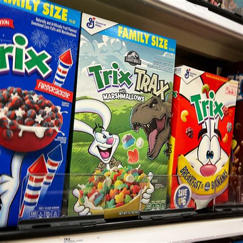 Trix Cereal Box 2022