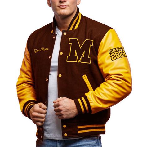 Varsity Base School Jacket Marcos De Niza Custom Letterman Jacket