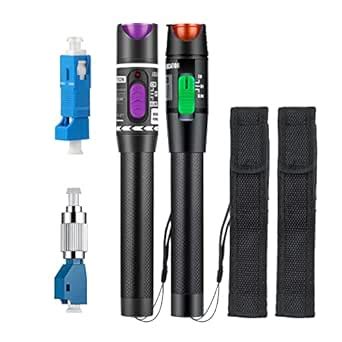 2 PC Visual Fault Locator 30MW 30KM Fiber Tester VFL Tester Kit ...