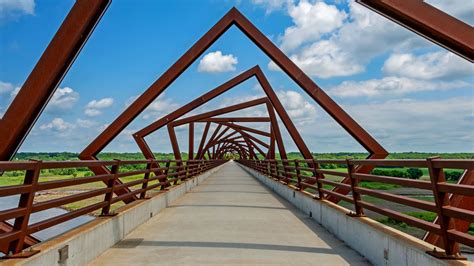 Download High Trestle Trail Architecture USA Man Made Bridge HD Wallpaper