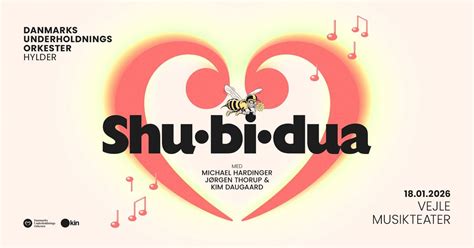 Danmarks Underholdningsorkester hylder Shu-Bi-Dua, Vejle Musikteater ...