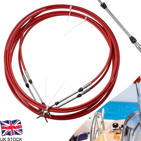 Mercury Outboard Shifter 15ft Outboard Throttle & Shift Control Cable ...