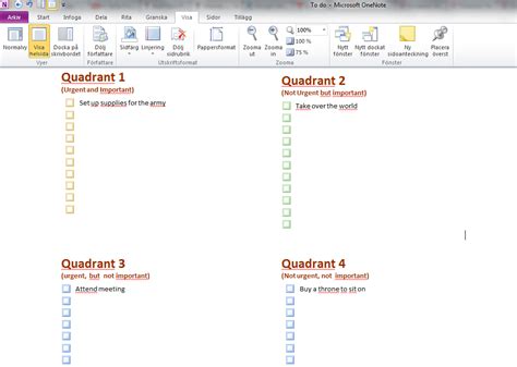 Image result for Lists in OneNote