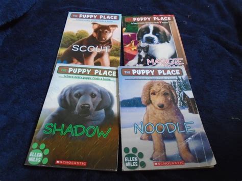 Lot of 4 The Puppy Place Books by Ellen Miles, Scholastic, | eBay