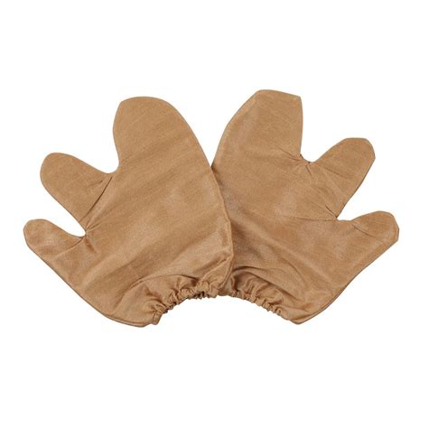 Silk Garshana Ayurvedic Massage Gloves - Electro static Lymph ...
