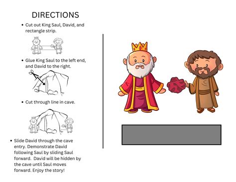 David Spared King Saul Coloring Pages [2025]