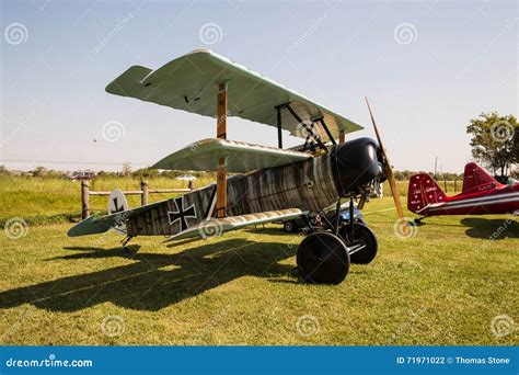 Fokker DR1 Triplane Of Baron Von Richthofen Editorial Image ...