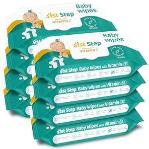 Buy 1st Step Baby Wet Wipes with Lid Enriched and Aloe-Vera and Jojoba ...