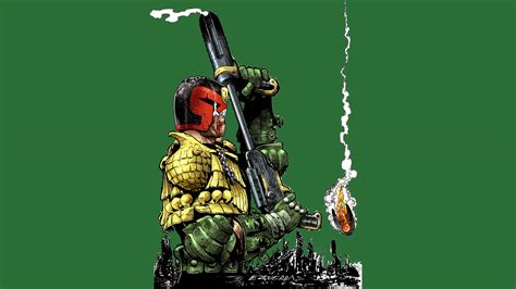 Download Dredd Comic Judge Dredd HD Wallpaper