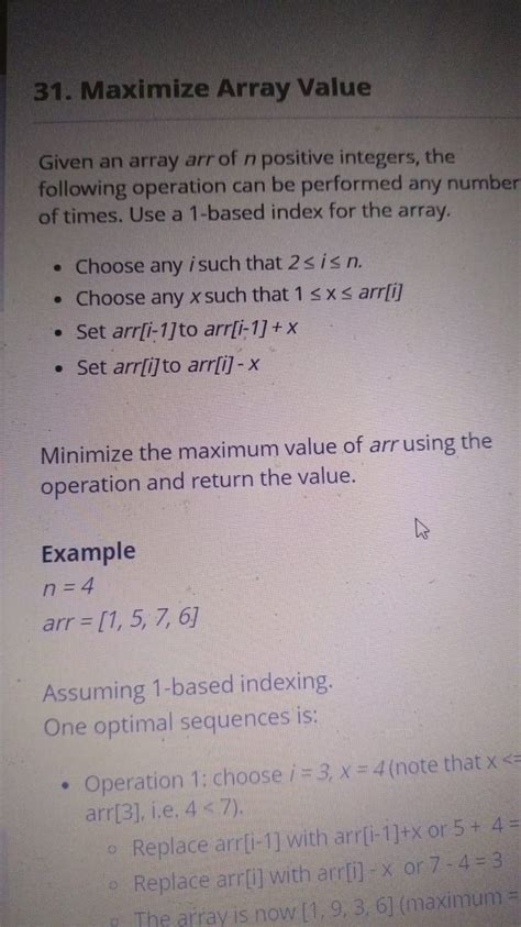 Zscaler OA | SDE1 | Nov 2023 | Maximize Array Value. - Desi QnA