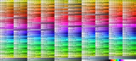 RGB Color Codes Chart 的图像结果
