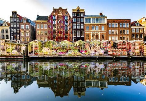 Bloemenmarkt: The World's Only Floating Flower Market