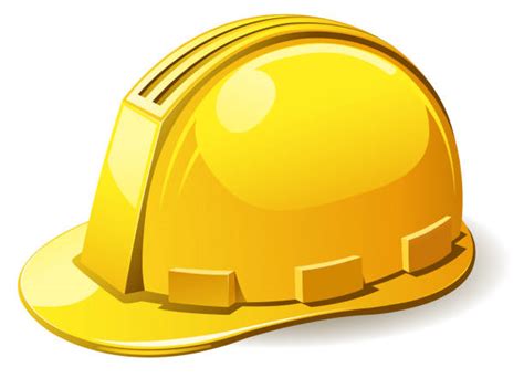 Royalty Free Yellow Hard Hat Clip Art, Vector Images & Illustrations ...