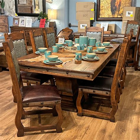 Rustic Western Dining Tables