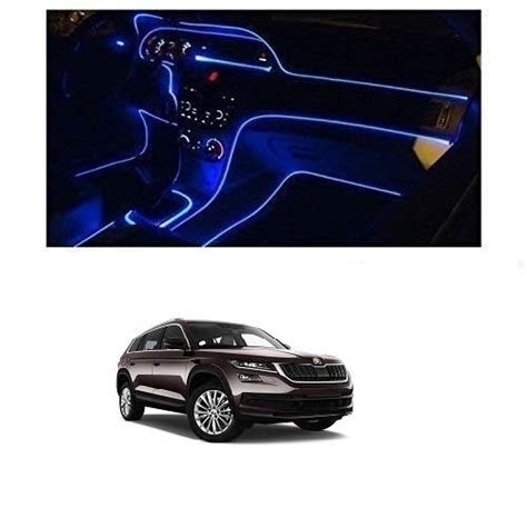 After Cars EL Wire Car Interior Ambient Neon Light for Skoda Kodiaq ...