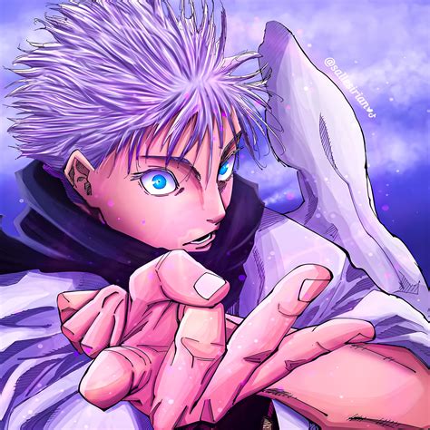 Gojo Hollow Purple 200% Manga