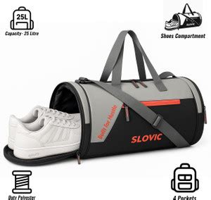 SLOVIC Comfortable & Stylish Gym Bag | Sports Bag For Men & Women ...