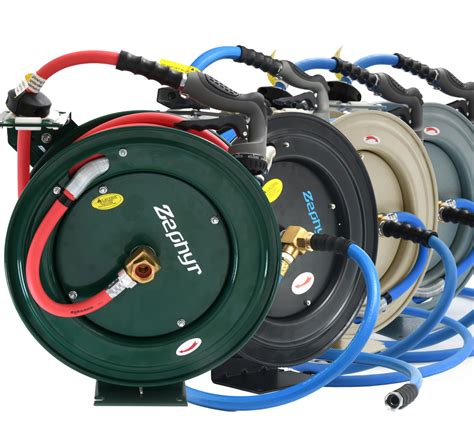 » Auto-retractable Water Hose Reel (Heavy-Duty | Multiple Colors)