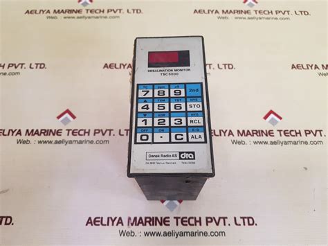 Dansk radio tsc 5000 desalination monitor – Aeliya Marine Tech
