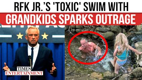 RFK Jr. SLAMMED For Letting Grandkids Swim In TOXIC Water | Public ...