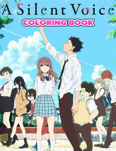 Buy A Silent Voice Coloring Book: A Cool Coloring Book With Many ...